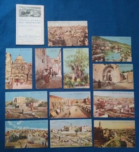 Nella terra del Redentore ricordo dell'Anno Santo 1933 - Serie completa + custod - Imagen 1 de 19