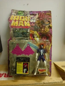 IRON MAN SPIDER WOMAN PSIONIC WEB HURLING ACTION FIGURE 1994 TOYBIZ MARVEL - Foto 1 di 1