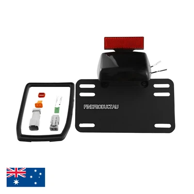 Kit de luces LED para matrícula de guardabarros Harley Touring CVO Road Street Glide 2014-22 Foto 1 de 4