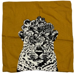 Funda de almohada con cremallera IKEA NÄBBSPINNARE dorada leopardo azul insectos 20 x 20 705.429.90 - Imagen 1 de 5