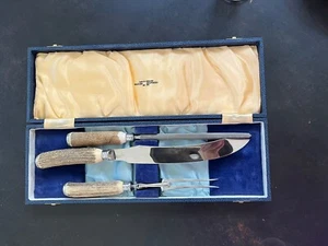 Nuevo VNS Brooks Bros. Astler Stag juego de talla de 3 piezas - Imagen 1 de 14