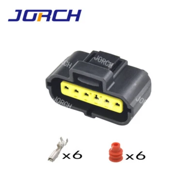 6 Pin female Car Accelerator Pedal Connector for Ford Focus KIA Hyundai 184060-1 - Image 1 of 4