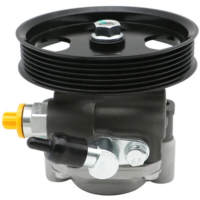 Power Steering Pump w/ Pulley for 2003-2009 Toyota 4Runner Lexus GX470 V8 4.7L - Image 1 of 4