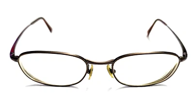 Ray Ban RB6018 2511 Brown Metal Oval Eyeglasses 50-19 135 - Image 1 of 4