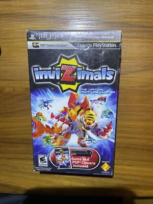 Rare Vintage New Sealed PSP Invizimals (Sony PSP) Camara Virtual Crerture Hunter - Image 1 of 4