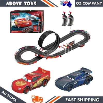Carrera 1:43 Disney Pixar Cars Speed Challenge Electric Powered Slot Car Set - image 1 of 4