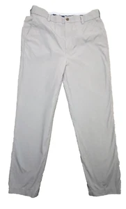 Brooks Brothers Pants Mens 35W 34L Gray Supima Cotton Chinos 35x34 - Picture 1 of 13