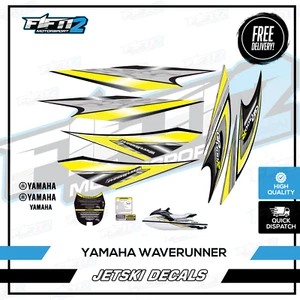 Yamaha Waverunner GP1300R 1200R 800R Graphics Kit Jet Ski Stickers Decals Wrap - Picture 1 of 4