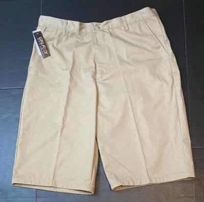 Pantalones cortos chinos Galaxy by Harvic para hombre, caqui, talla 38 Foto 1 de 2