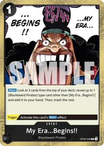 My Era... Begins!! OP09-096 Emperors in the New World One Piece English - Bild 1 von 1