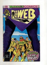 THE WEB.5 ISSUES.Nos.2-5 & 7.1991/2.IMPACT COMICS.