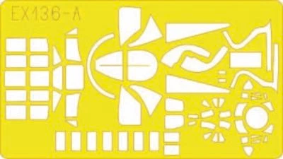 Eduard Accessories Ex136 - 1:48 B-24J Liberator Ex136 - Maskierfolie - Neu