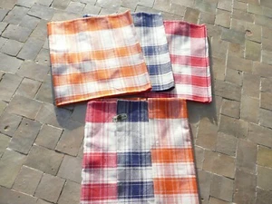 6 torchon en métis rayé origine CHOLET - Imagen 1 de 4