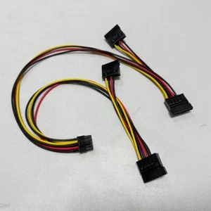 For mac pro 2019 Desktop Workstation power cable mini 10pin to 4* SATA HDD Hard - Picture 1 of 4