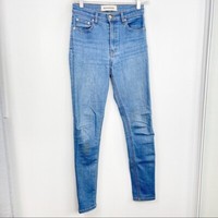 High Waist Denim Jean Size 