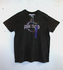 T-shirt uomo nera marmorizzata manica corta rock-n-roll nuova con etichetta PINK FLOYD taglia XXL. - Foto 1 di 5