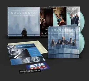 Succession The Complete Collection by Nicholas Britell 5 x LP Box Blue Vinyl New - Picture 1 of 2