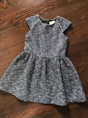 Vestido Crazy 8 Talla 5 Negro, Blanco y Dorado Foto 1 de 4