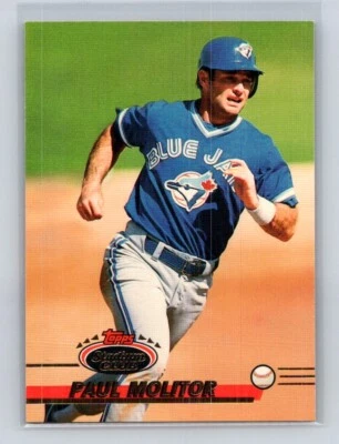 1993 Stadium Club #627 Paul Molitor Toronto Blue Jays - Image 1 of 2