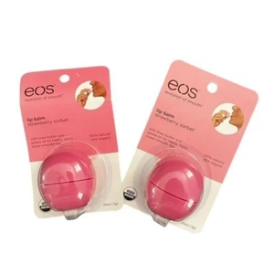 Juego de 2 bálsamos labiales sorbete fresa Eos - Imagen 1 de 2
