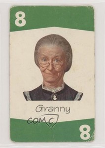 1962 Set Back Beverly Hillbillies Game Cards Granny Irene Ryan #G8 0ad