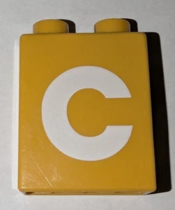 Word World Mega Bloks PBS Kinder Haus Ersatz Alphabet Buchstabe C/D Block - Bild 1 von 3