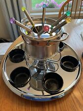 16 Piece Stainless Steel FONDUE Set by Roshco