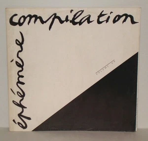 EPHEMERE COMPILATION VOL1 FRENCH V/A MINIMAL SYNTH COLD WAVE LP  - Picture 1 of 3