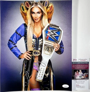 WWE NXT The Queen Charlotte Flair Signed 11x14 Photo Authentic Autograph JSA COA - Picture 1 of 6