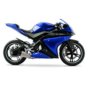 Full Fairing Kit (21 panel)Blue/Black for Yamaha YZF-R 125 2014-2018 - Picture 1 of 11