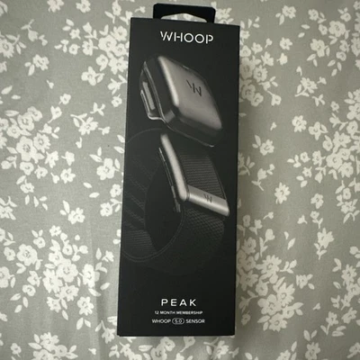 WHOOP Peak – 12-Month Membership – 5.0 Health and Fitness Wearable – 24/7 - Image 1 of 4