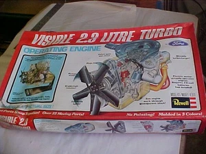 Revell Ford 1979 sichtbarer 2,3 Liter Turbomotor mit Anleitung (angestartet) - Bild 1 von 21