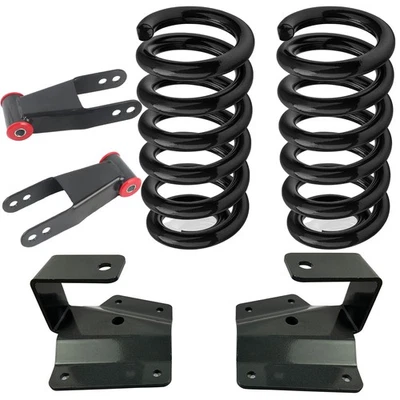 F 3" R 4'' Lowering Drop Kit For Chevrolet Silverado 1500 1999-2007 - Image 1 of 4