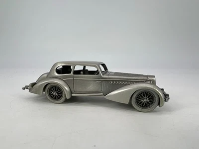 Danbury Mint 1938 Delahaye 1:43 Pewter Car Fair Condition - Image 1 of 4