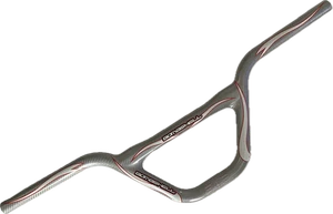 Guidon Bmx BOMBSHELL Tribal Expert 6,25" Carbon Race Bar Silver - Picture 1 of 3