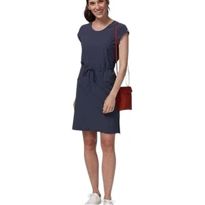 Fjallraven Dress S Black High Coast Lite Pockets Outdoor Tennis Packable Resort - Picture 1 of 16