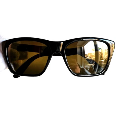 occhiali da sole VUARNET Legend VL0006 0001 vintage sunglasses black mirror lens - Imagen 1 de 4