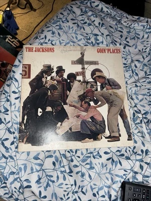 The Jackson’s Goin Places US LP Vinyl Record Album INNER 1977 34835 Epic Michael - Image 1 of 4