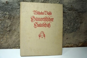 Buch Wilhelm Busch humoristischer Hausschatz Volksausgabe mit 1500 Bildern 1956 - Bild 1 von 8