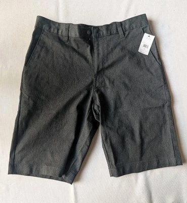 Volcom Mens Grey Vmonty Stretch Chino Shorts NWT Size 32 - Image 1 of 4