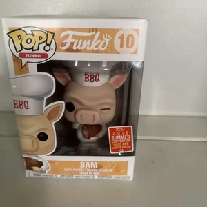 Funko Pop BBQ Sam The Butcher-Chef Pig #10 Summer Convention Exclusive 5000 Pcs - Picture 1 of 7