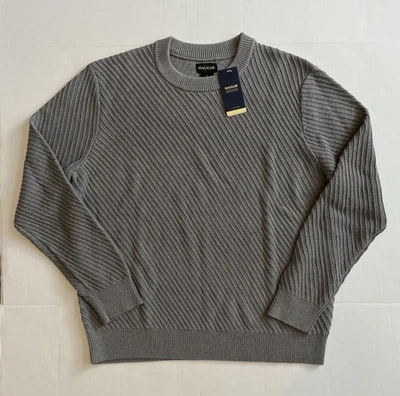 Новый с Ярлыками Haggar мужское платье свитер серый - размер большой - Бесплатная доставка - Изображение 1 из 4