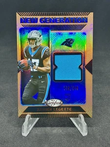 XAVIER LEGETTE 2024 Certified BRONZE /349 New Generation Rookie Patch Panthers - Picture 1 of 2
