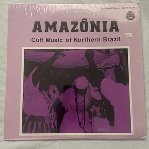 AMAZONIA Cult Music Of Northern Brazil 1976 Lyrichord LLST 7300 Tribal Folk LP - Picture 1 of 7