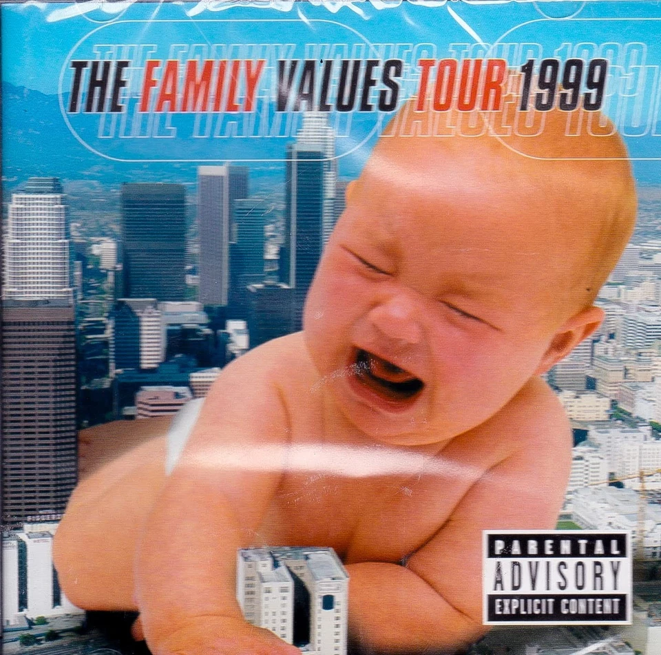 The Family Values Tour 1999 CD Limp Bizkit Primus Korn
