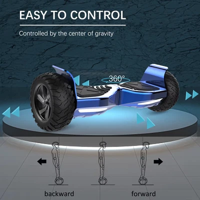 RCB 8.5" Hoverboard with APP Control, Bluetooth Speaker, LED Lights, Kids Gift - Image 1 of 4