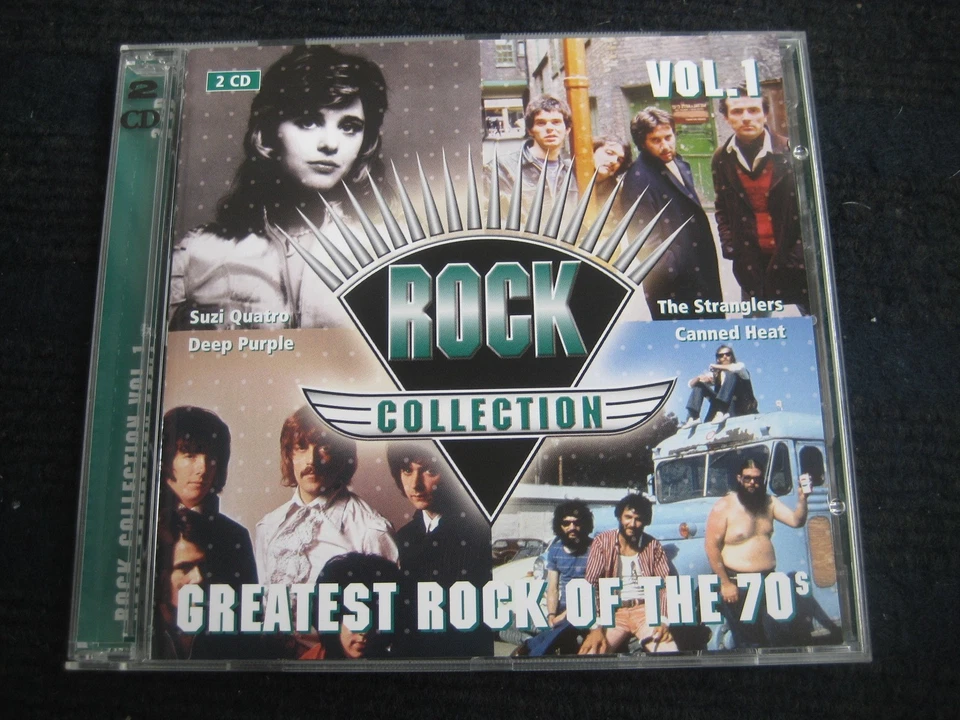 2CD  ROCK COLLECTION  Vol. 1  Greatest Rock of the 70s  Neuwertig  30 Tracks - Bild 1 von 4