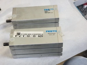 Festo Festo ADN-63-125-A-P-A Pneumatic Cylinder 536330 E041 pmax 10bar -NOS - Picture 1 of 11
