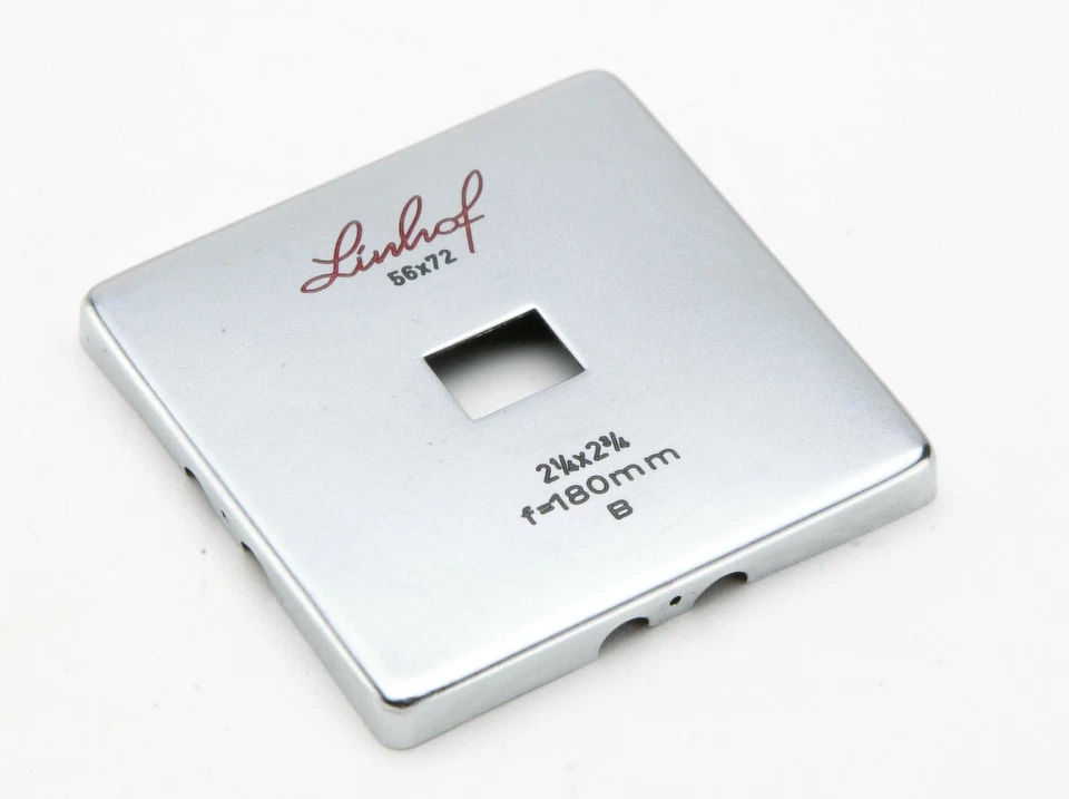 Linhof SUPER TECHNIKA IV 6x9 (21/4 x 31/4) Para Lente 180mm CUADRADO 6x6 Visor Máscara Foto 1 de 1