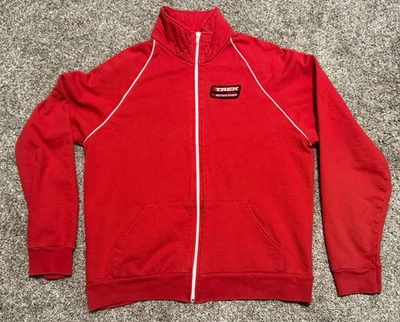 Chaqueta de Pista American Apparel de Colección Cremallera Completa Algodón Trek Bicicletas Empleado LRG Foto 1 de 4